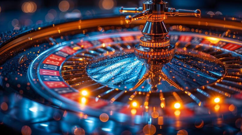Q333 Myanmar ကတ်ဂိမ်းများ Baccarat စားပွဲ — ကတ်ချပ်များနှင့် ငွေကြေးချစ်ပ်များ ပြည့်နေသောမြင်ကွင်း