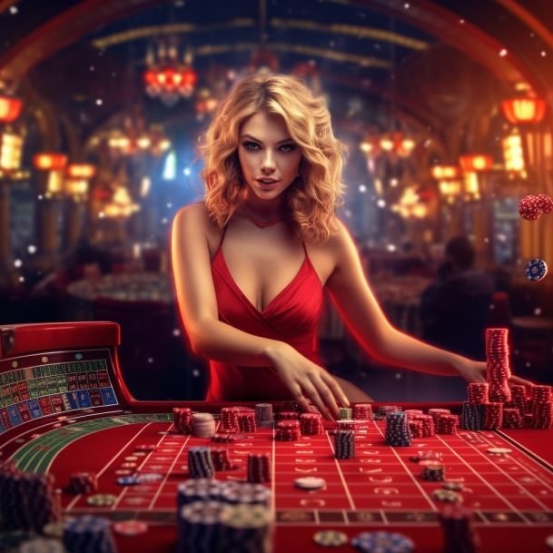 Q333 Live Baccarat ဒီလာမနှင့် ကစားသမားများ ဆက်သွယ်ကစားနေသောမြင်ကွင်း